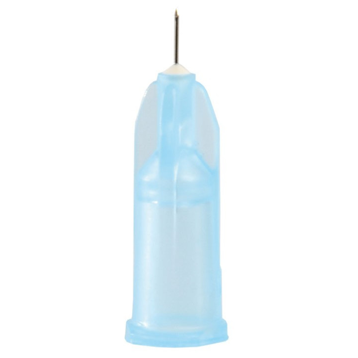 Mesoterapinål Luer 31g 0,26x6 mm - ljusblå - förpackning 100 stk.