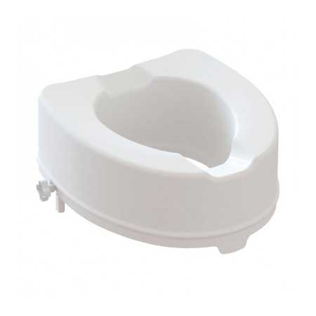 Anatomical toilet seat with side fixings - 10 cm