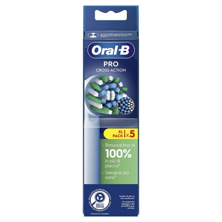 Fogkefefej oral-b crossaction eb50-5 - 5 db.