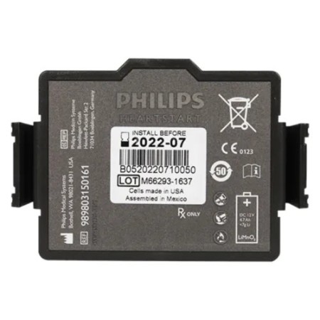 Batería de repuesto para philips batería heartstart fr3