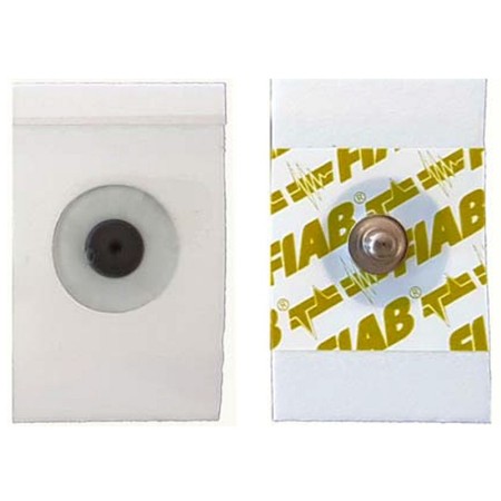 Disposable pe-foam electrode 28-44mm - rectangular - adult/ped - 2,000 electrodes