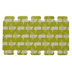 Disposable pre-gelled electrode for ecg with stamp