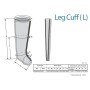 6-chamber leg warmer l - spare part for code 28441