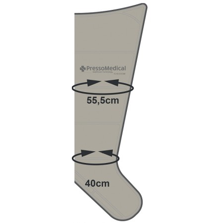 Brassard sans connecteur pour PressoMedical 3.0 Pressothérapie avec 5 chambres.