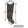 Sovrex beenwarmer (zonder connector) voor Pressomassage