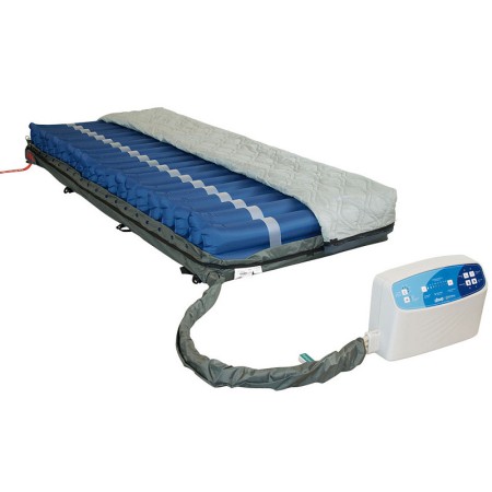 MED AIR FlexWave anti-decubitus kit with mattress with interchangeable elements and compressor with adjustment