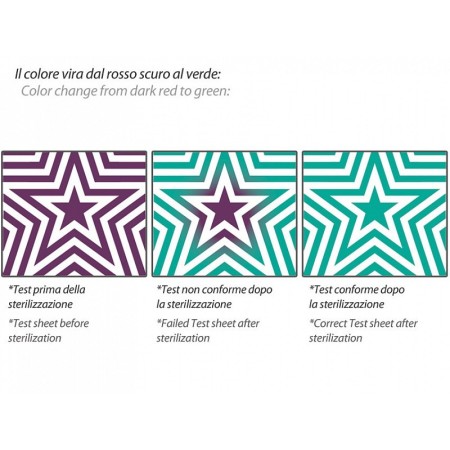 Test bowie & dick upstar - pronto all'uso