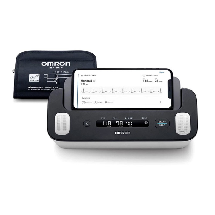 OMRON Complete HEM-7350T Blutdruckmessgerät und EKG