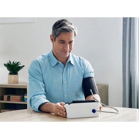 Monitor de pressão arterial e ecg omron complete hem-7350t