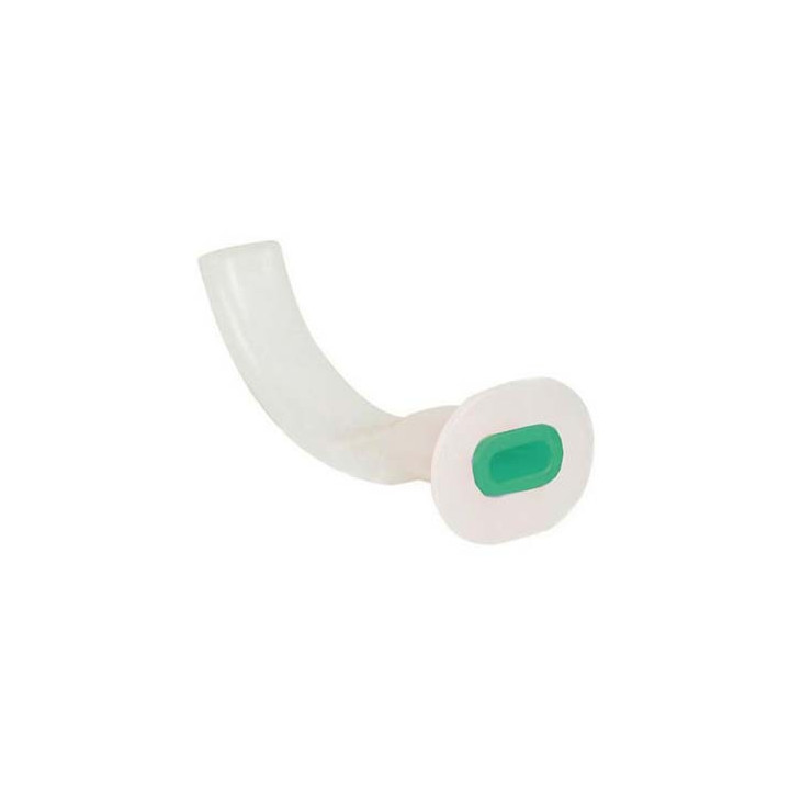Sterile Guedel-Kanülen, Größe 2 - 80 mm - Junior (grün) - Packung: 1 Stück.
