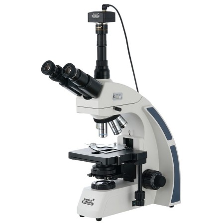 Microscopio trinoculare digitale levenhuk med d40t