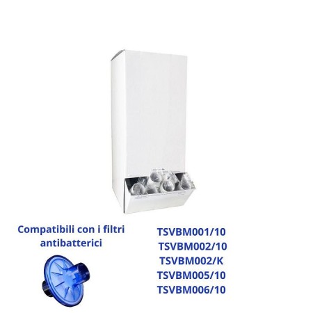 Mundstücke für standard vbmax filter - spender von 100 stück