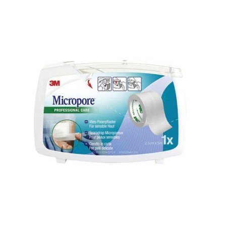 3m mikropore - višina 25 mm x 5 m