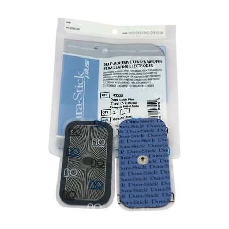 Compex Dura-Stick Plus button electrodes 5x10 cm - 2 pcs.