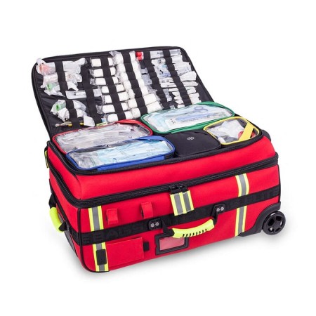 Respiratory emergency trolley with trolley emerair trolley