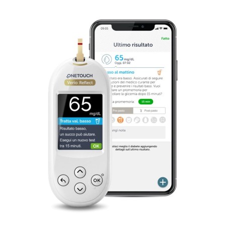 Onetouch verio reflect monitoraggio della glicemia