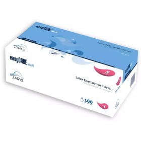 Luvas de látex easycare pf sem pó - 100 unidades.