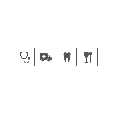 Guanti in lattice senza polvere easycare latex pf - 100 pz.