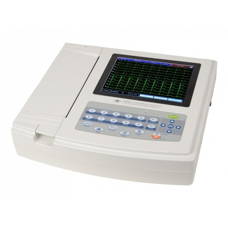 Contec 1200g ecg - 12 canais com display