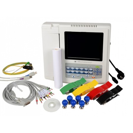 Contec 1200g ekg - 12 kanaler med skärm