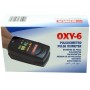 Oxy-6 color finger pulse oximeter
