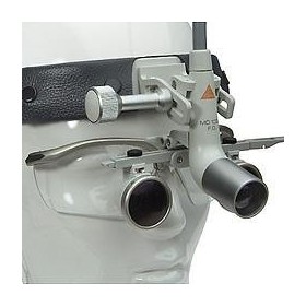 Linterna frontal heine md 1000 con casco f.o. professional l