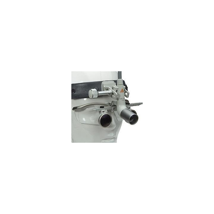 Lampada frontale HEINE MD 1000 a F.O. con caschetto Professional L