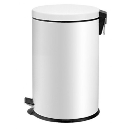 Premium Stainless Steel Pedal Bin Perfetto 12l White