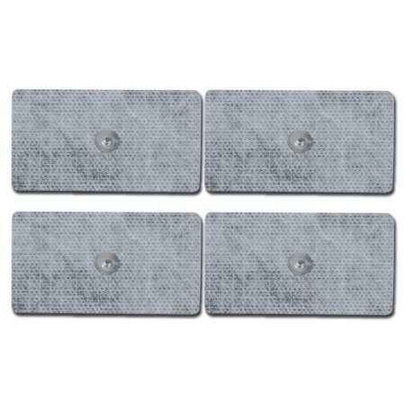 Clip-on electrodes for electrostimulation and tens 45x80 - 4 pcs.