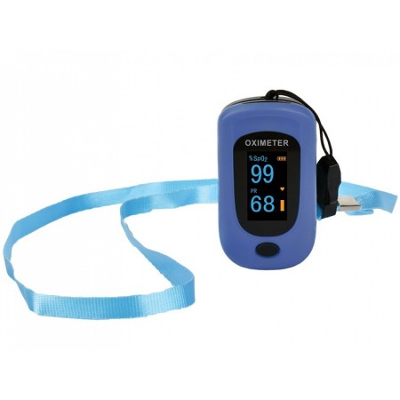 Oxy-4 blue finger pulse oximeter