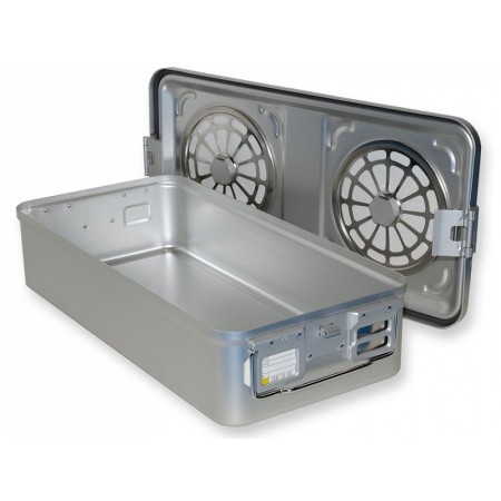 Posoda z velikim filtrom v 135 mm - siva