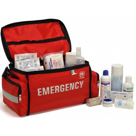 Emergency sports first aid bag