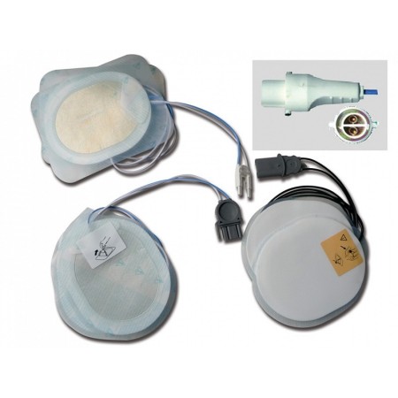 Kompatybilne płytki do defibrylatora. agilent-h.p., laerdal patrz także 55022 - 1 para