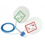 Kompatibilis lemezek az esaote, schiller defibrillátorokhoz, lásd még: 55038 - 1 pár