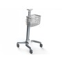 Carrello per linea monitor vital