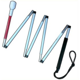 Canadian white graphite cane, slim