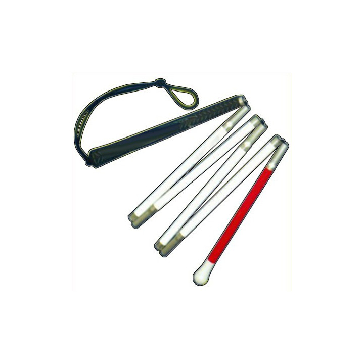 5- oder 6-teilige Aluminiumstange - austauschbare feste Tech-Spitze