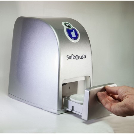 Safecrush professional electric rechargeable pill crusher