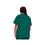 Cherokee originals V-neck tunic - Unisex s - Hunter green