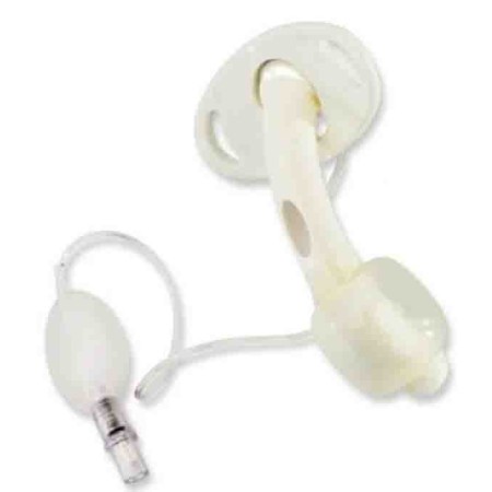 Shiley 4fen genanvendelig indvendig kanyle med fenestrering, cuff, id 5.0