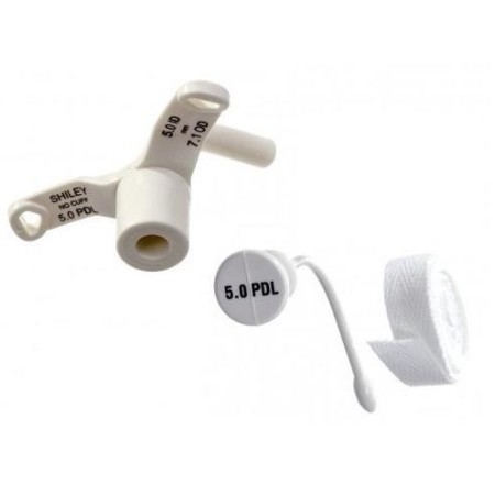 Shiley 55ped pediatric uncuffed length standard id 5.5