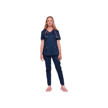 Cherokee revolution tunika s lažnim križem - žene s - tamnoplava