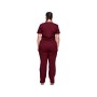 Cherokee revolution tuniek met imitatiekruis - dames xs - bordeaux