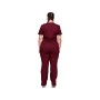 Cherokee revolution kors falsk tunika - kvinde l - bordeaux
