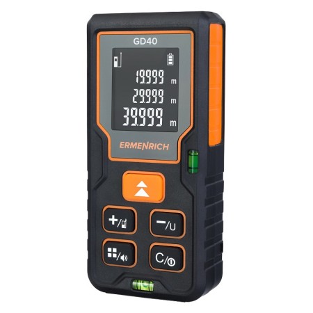 Misuratore laser ermenrich reel gd40