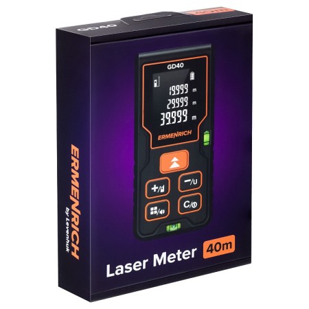 Misuratore laser ermenrich reel gd40