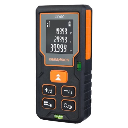 Medidor láser ermenrich reel gd60