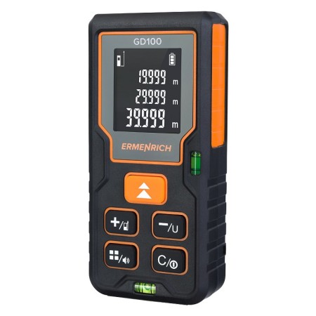 Misuratore laser ermenrich reel gd100