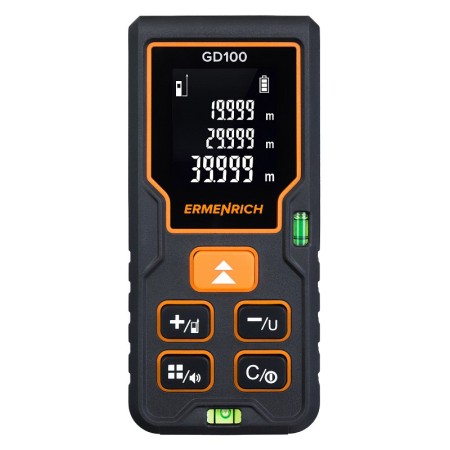 Misuratore laser ermenrich reel gd100