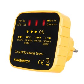 Ermenrich Zing ST30 Electrical Outlet Tester